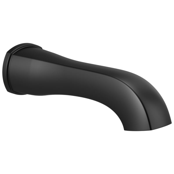 Stryke Non-Diverter Tub Spout Matte Black